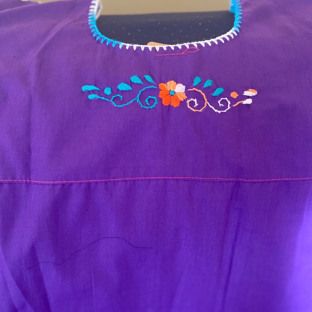 🇲🇽 NWT Traditional Mexican short dress. - Picture 4 of 6